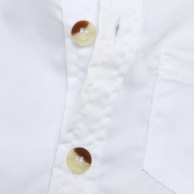 3 Piece Set - Jeans, White Button Down, and Suspenders