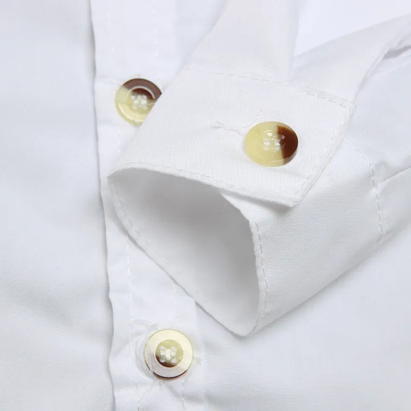 3 Piece Set - Jeans, White Button Down, and Suspenders