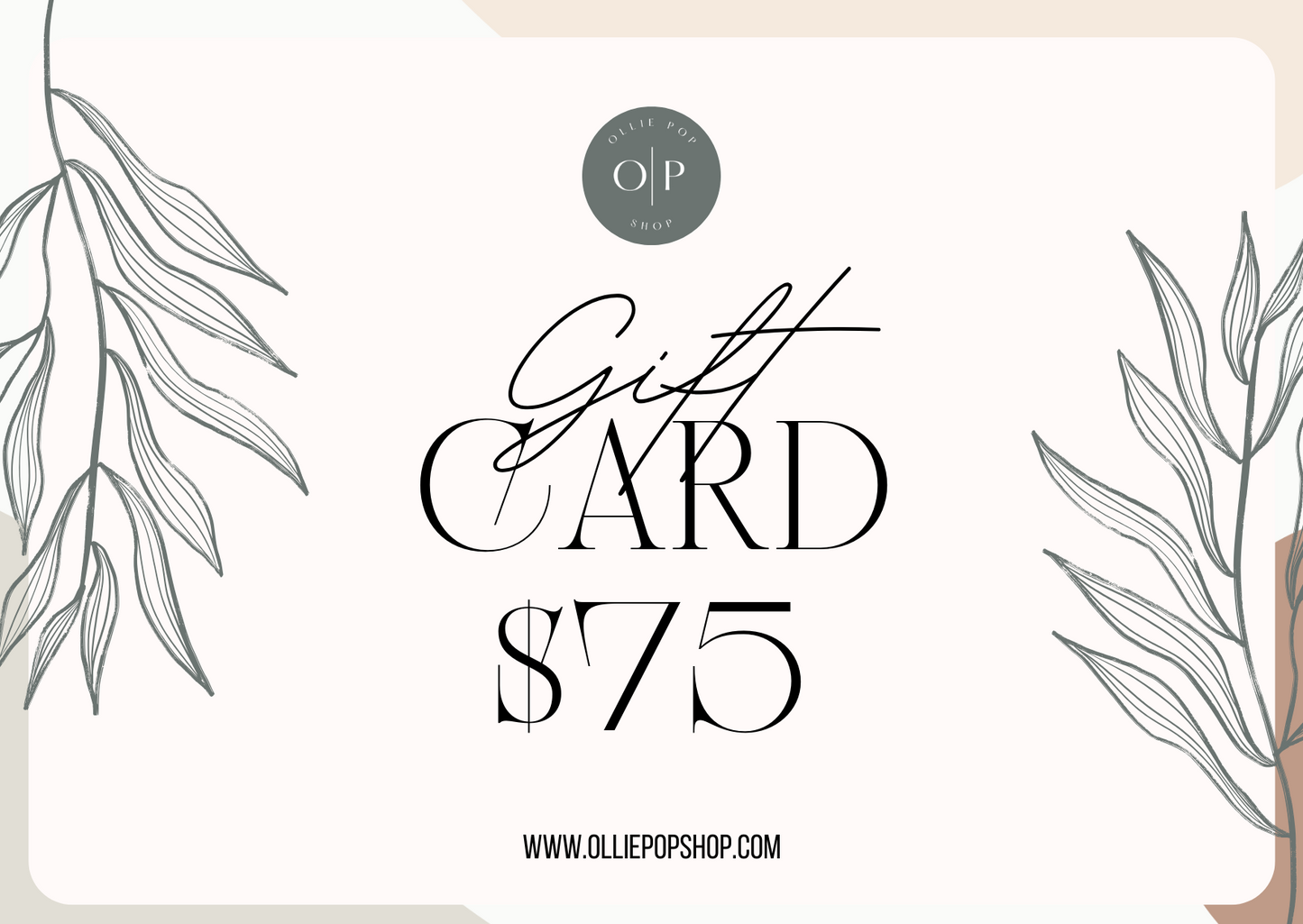 OlliePop Shop Gift Card