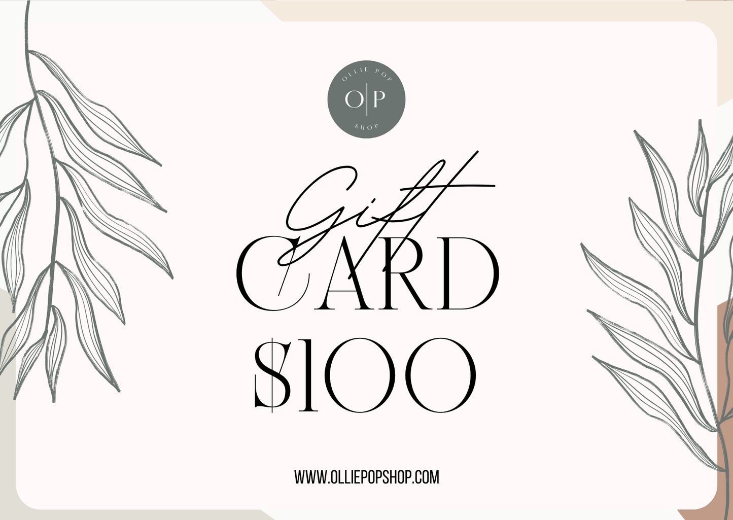 OlliePop Shop Gift Card