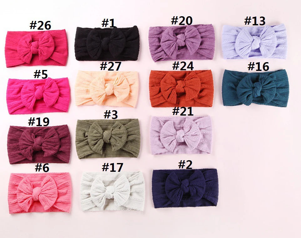 Cable Knit Newborn Headwrap