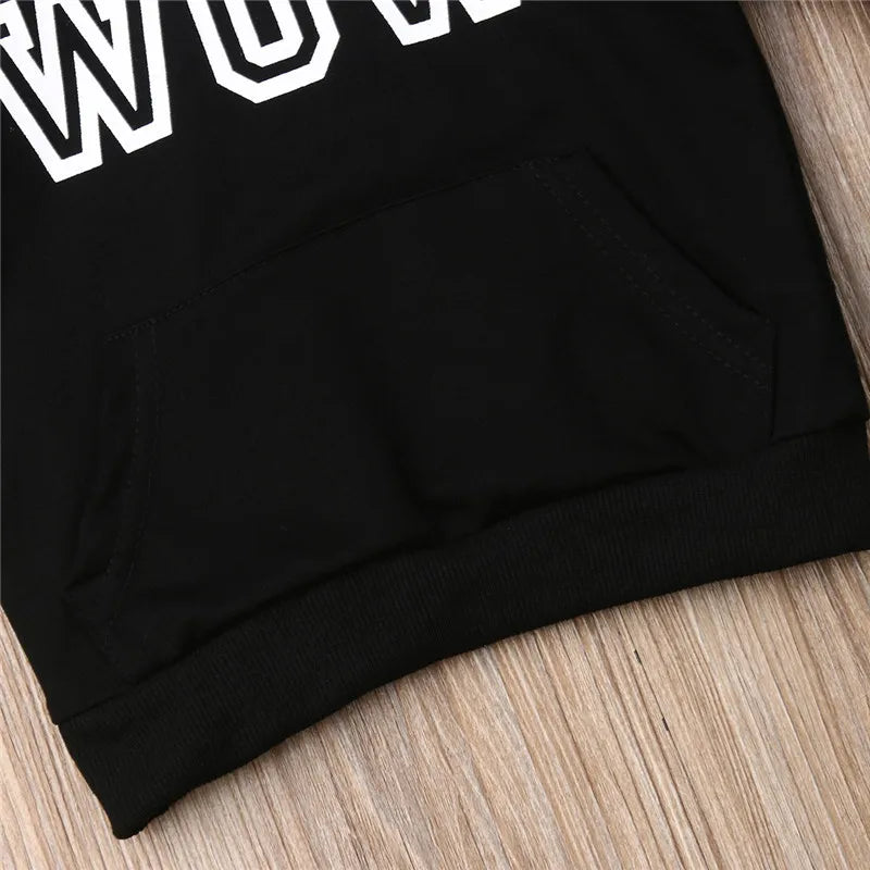 Say Wow Hooded Set