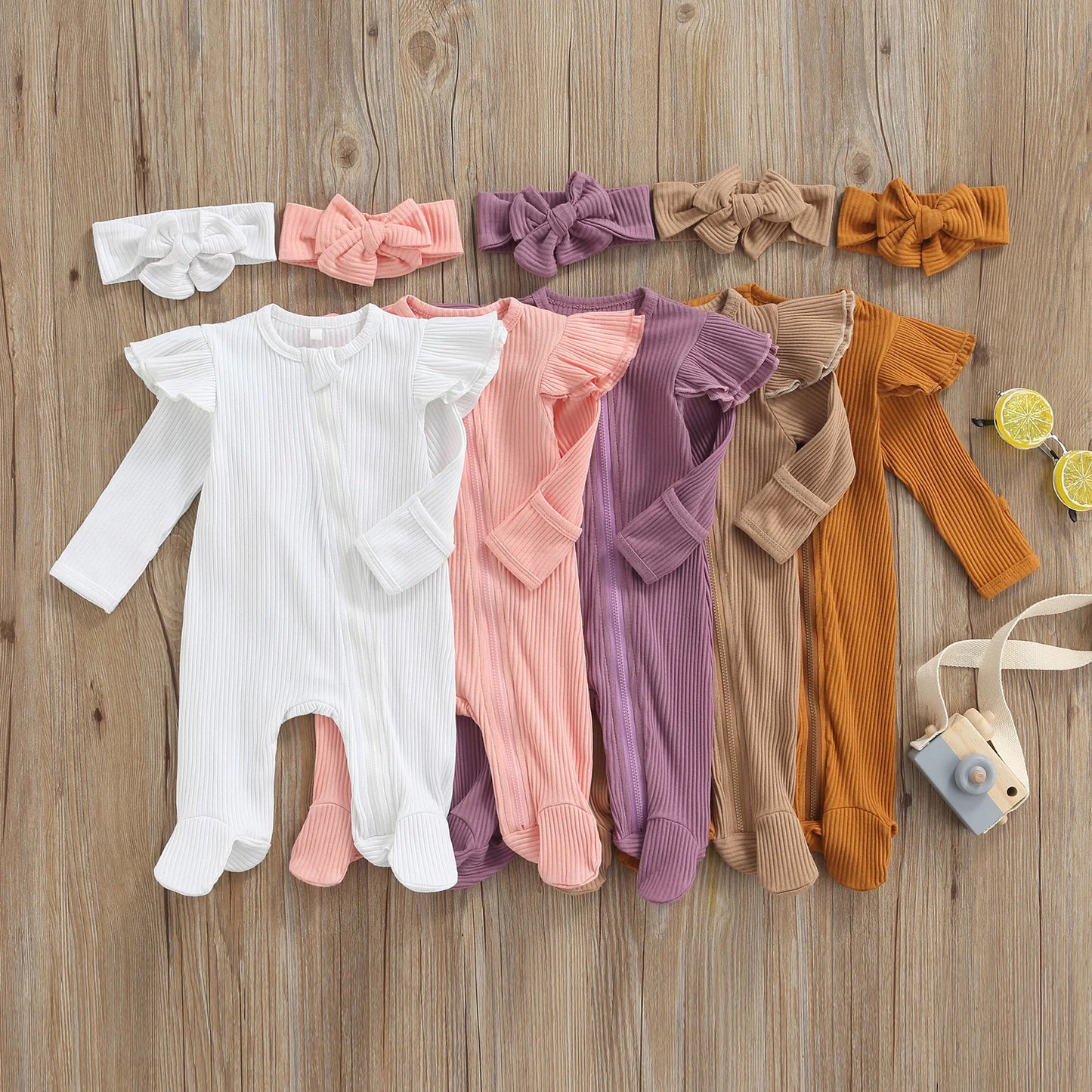 Frilled Onesie and Headband