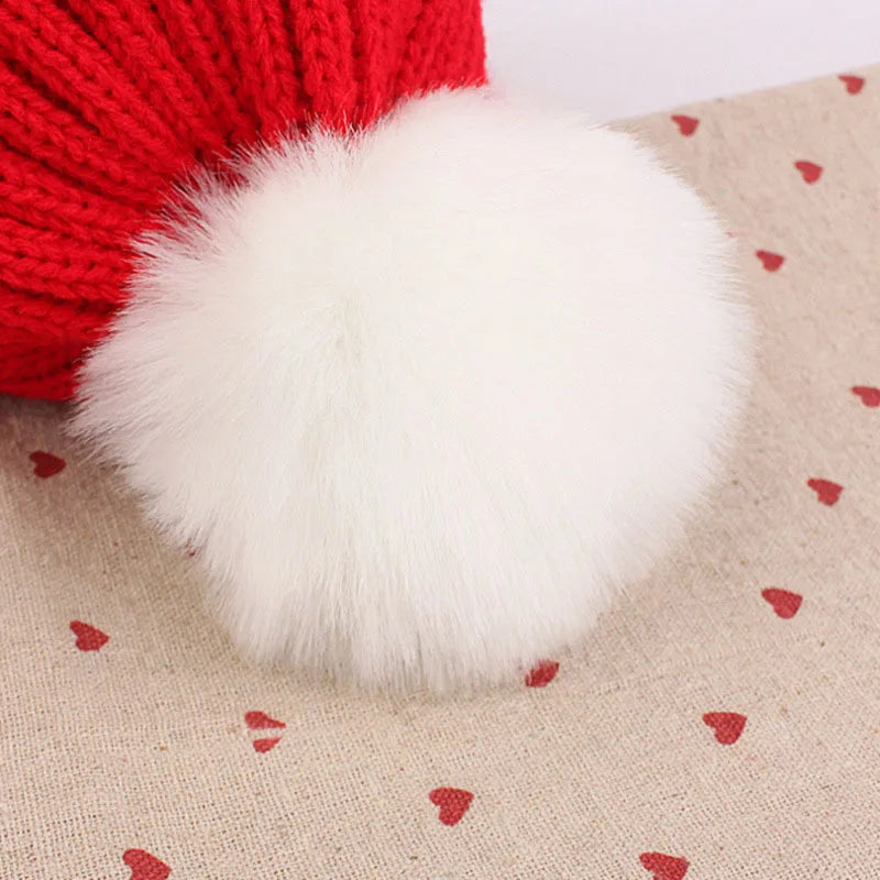 Winter Warm Big Pompom Knitted Hat