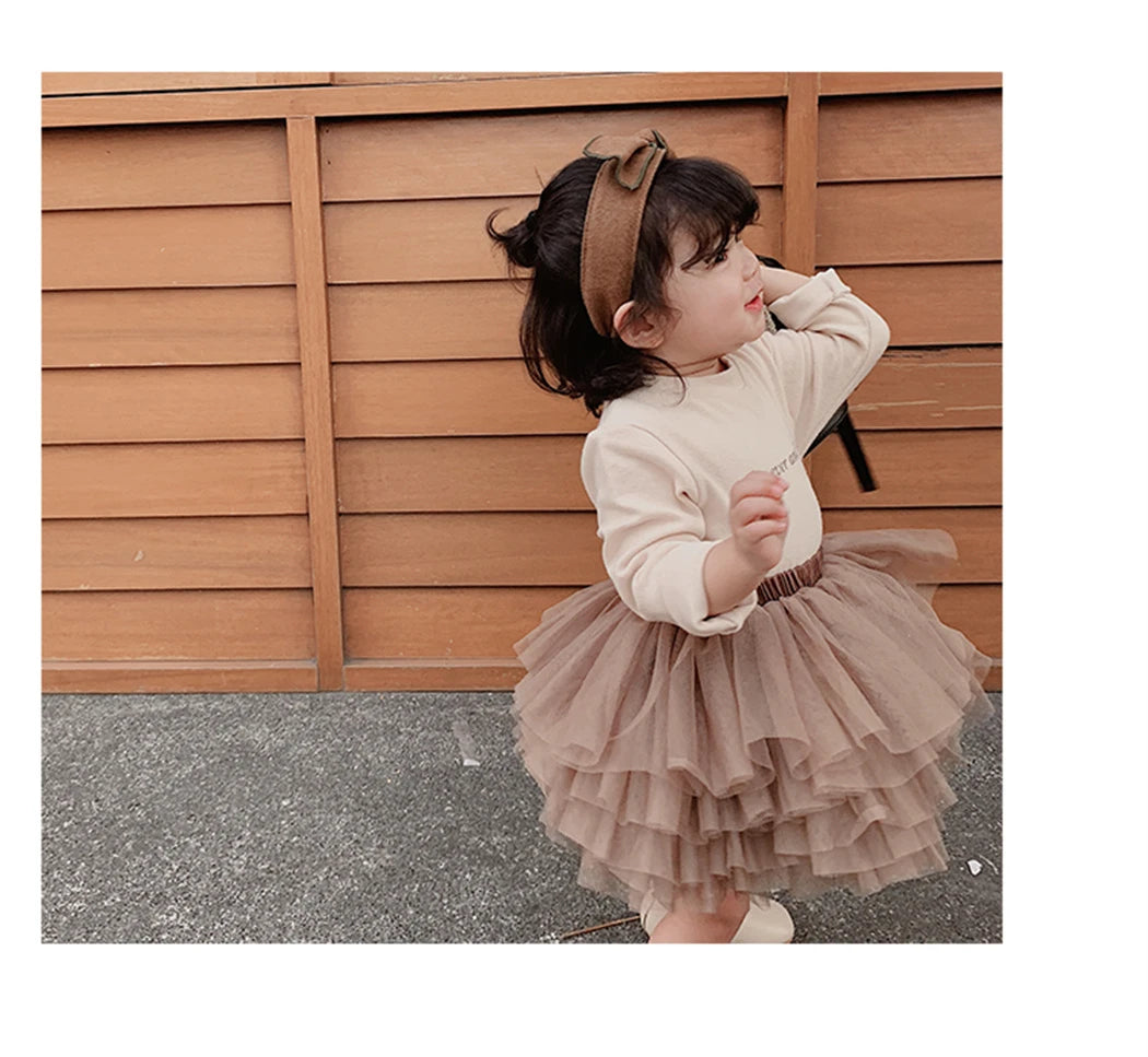 Girls Tutu Tulle Skirt