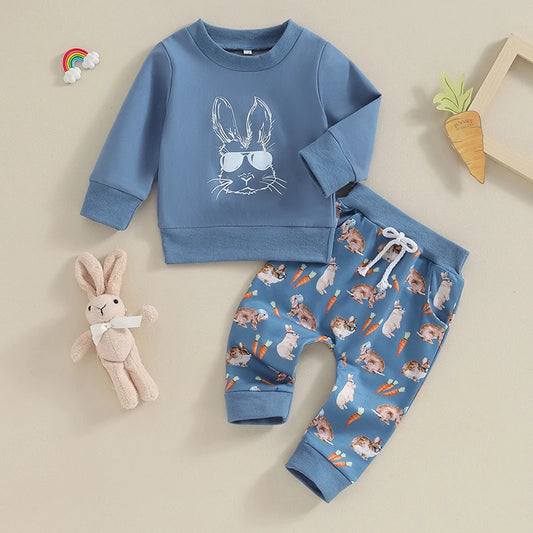 Cool Bunny Sweat Set