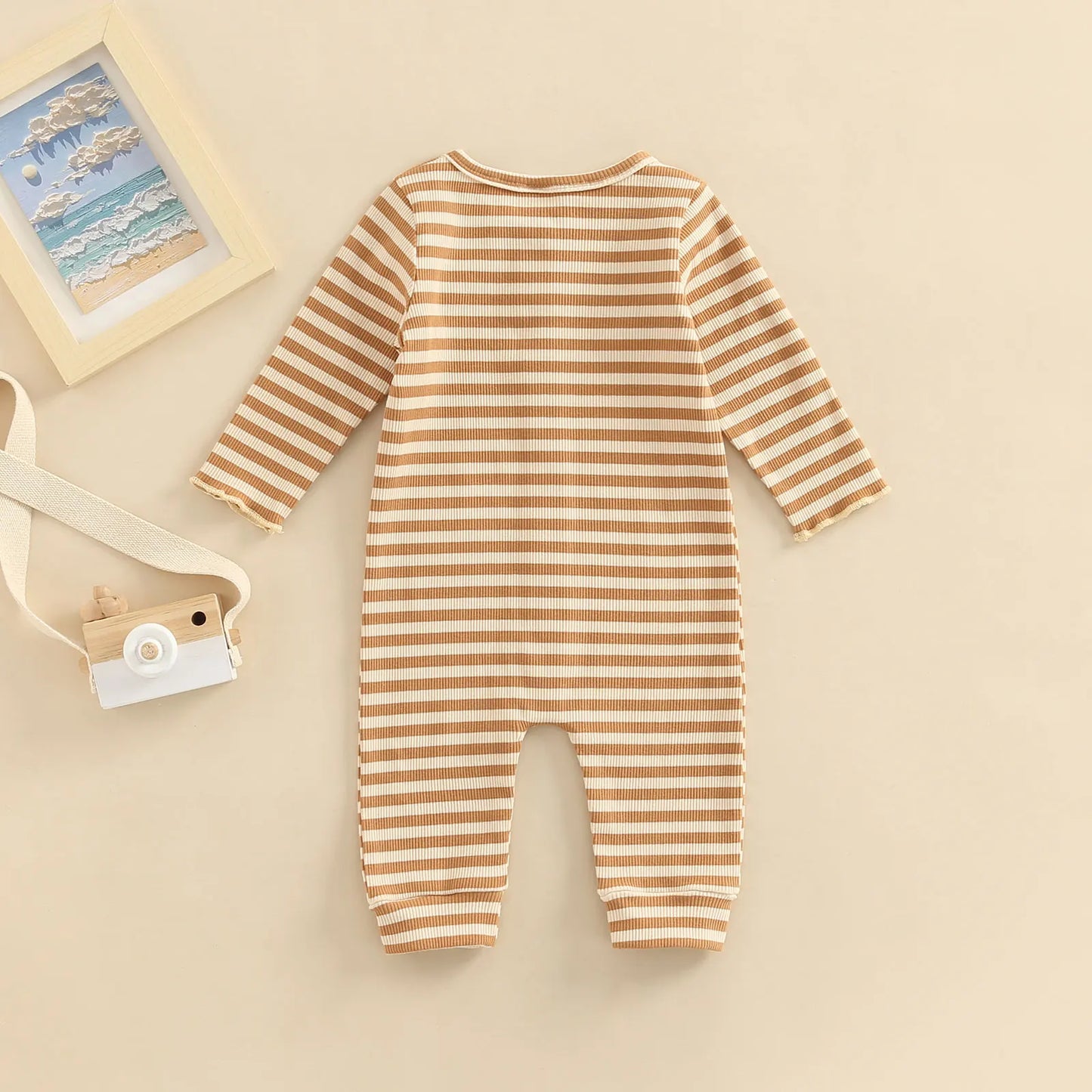 Cotton Striped Onesie