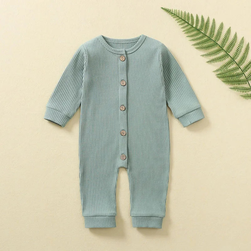 Cotton Button Up Onesies