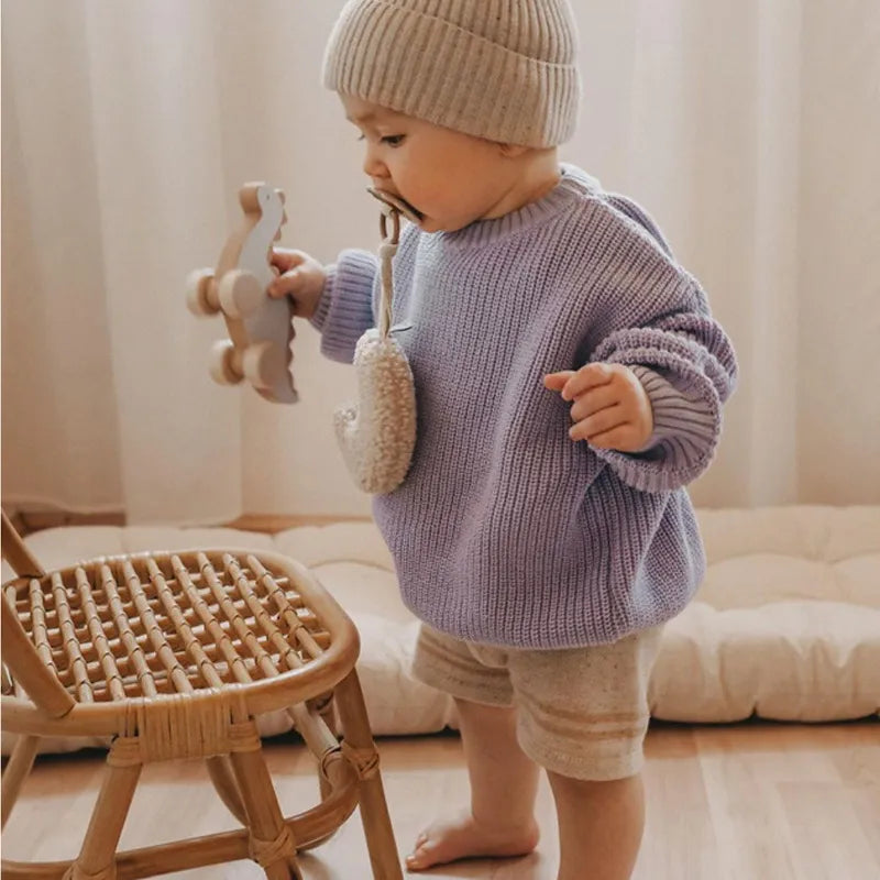 Loose Knitted Winter Sweater