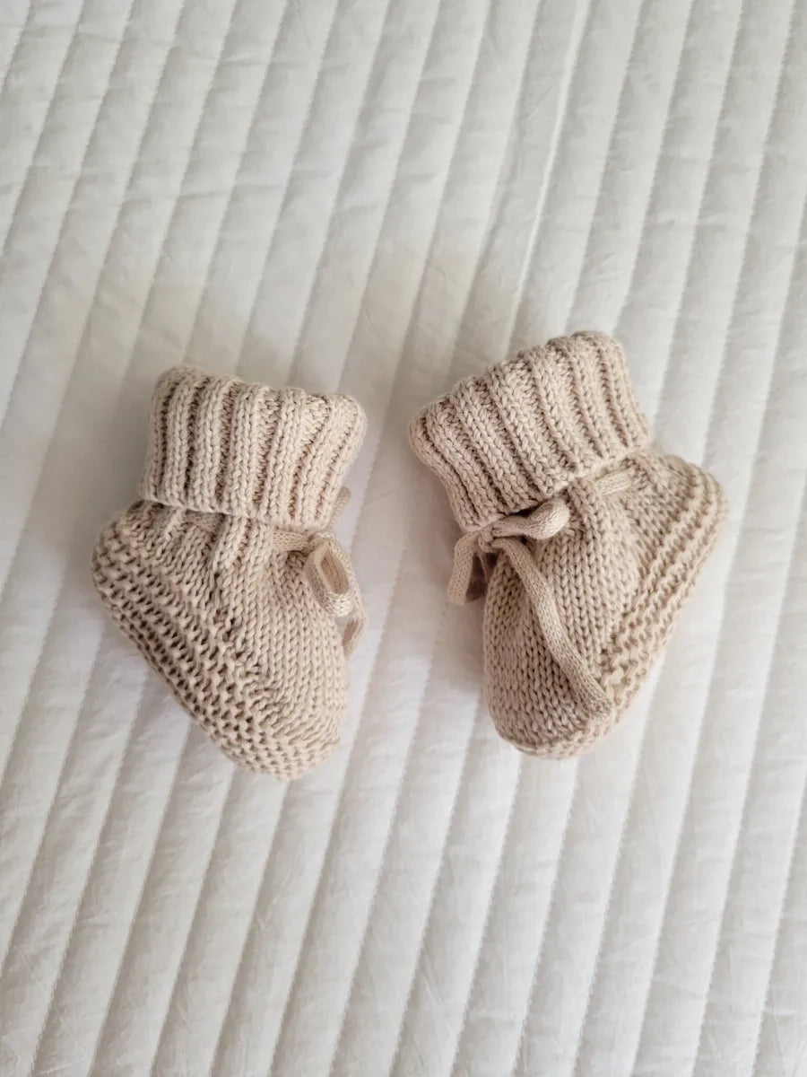 Knit Baby Shoes