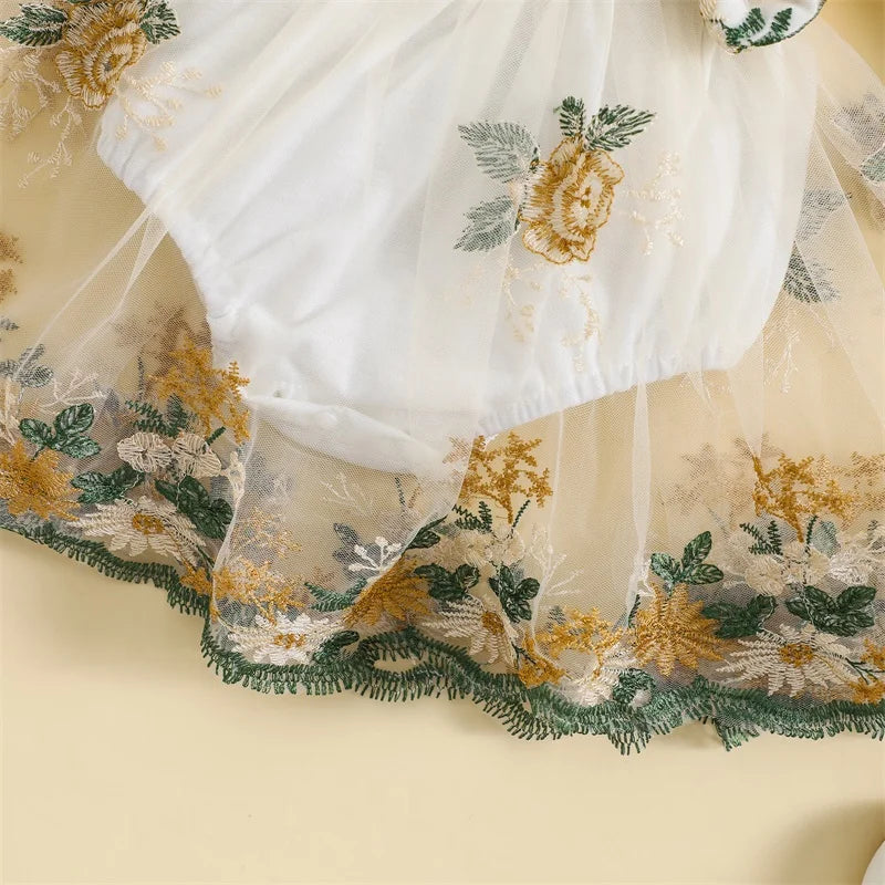 Alice Embroidery Flower Dress