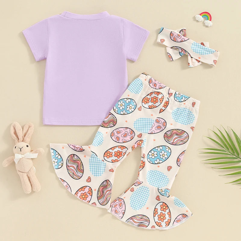 Honey Bunny Flare Pants and Headband Set