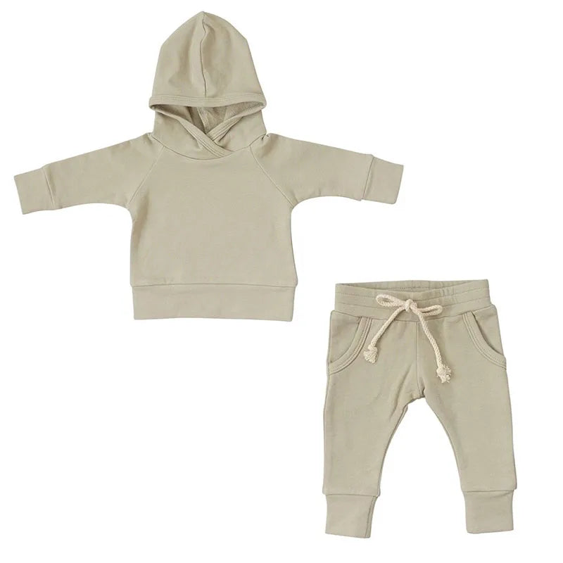 Neutral Fitted Sweatsuit