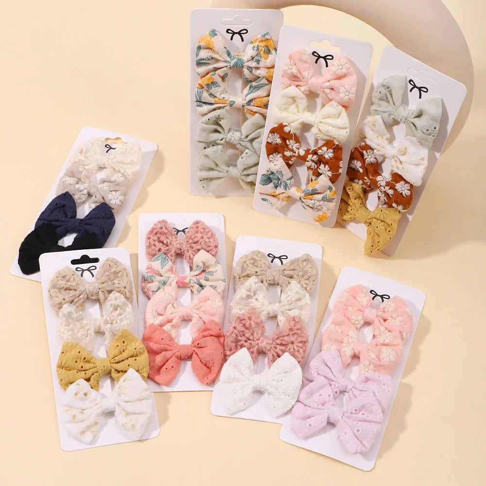 Bow Hair Clips