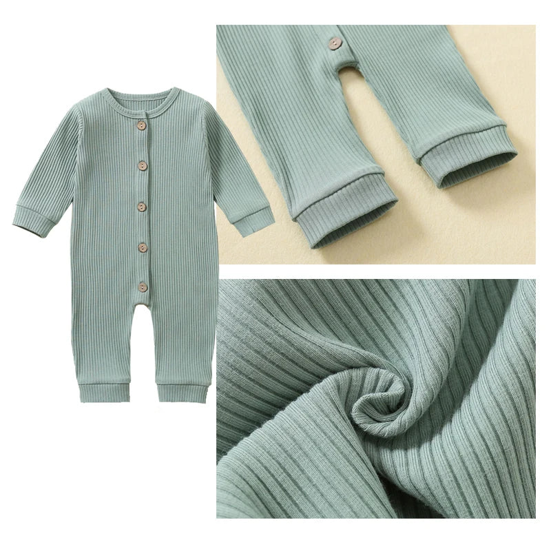 Cotton Button Up Onesies