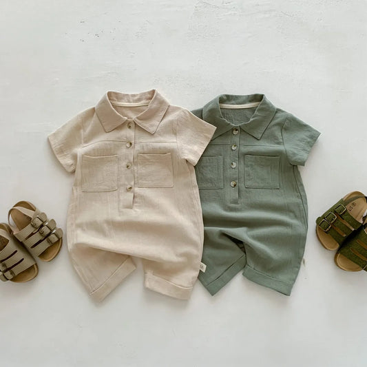 Cotton Safari Onesie