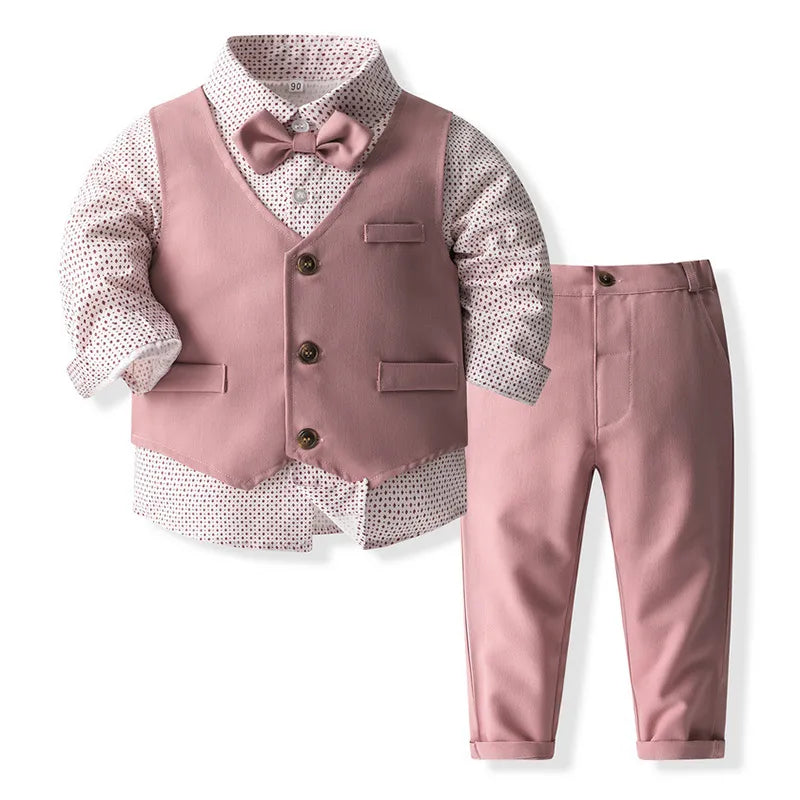 4 Piece Boys Suit