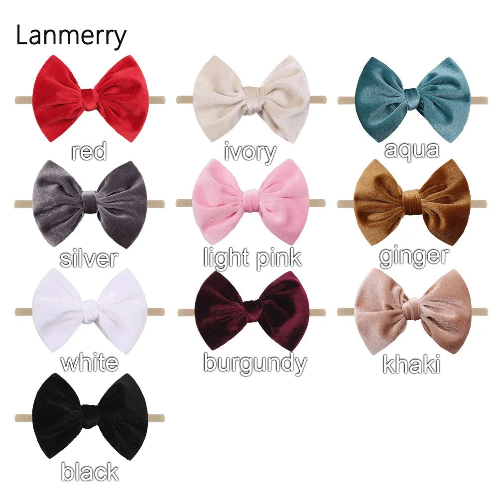 Velvet Tied Bows