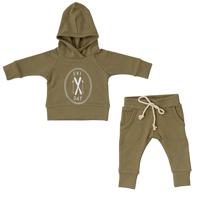 Neutral Fitted Sweatsuit