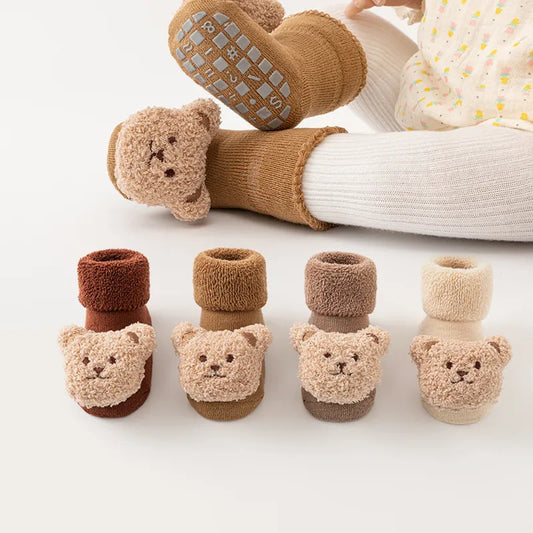 Baby Teddy Bear Socks