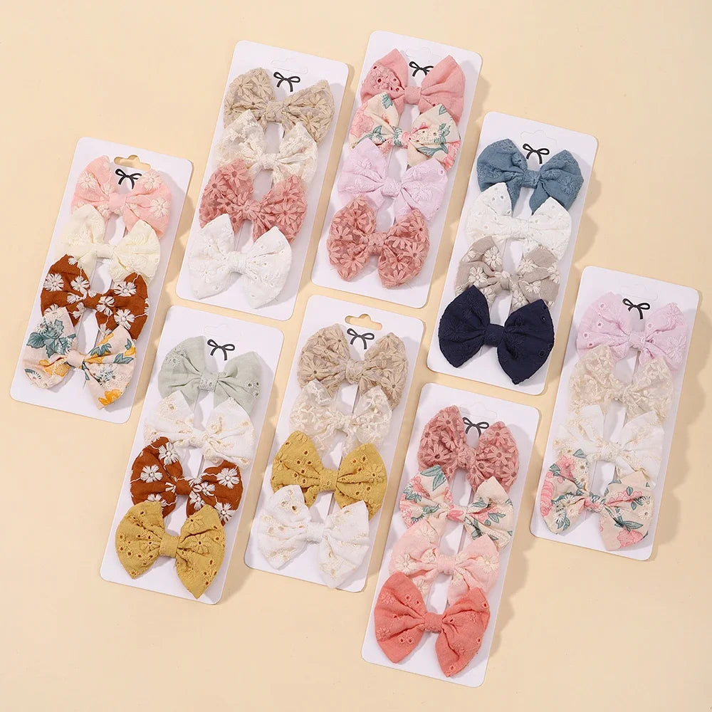 Bow Hair Clips