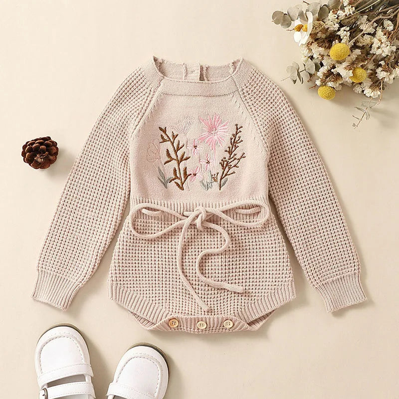 Vintage Photoshoot Ready Sweater Onesie