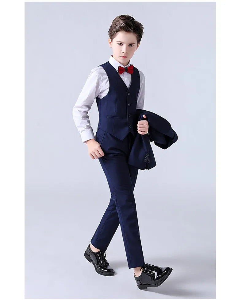 4 Piece Boys Suit