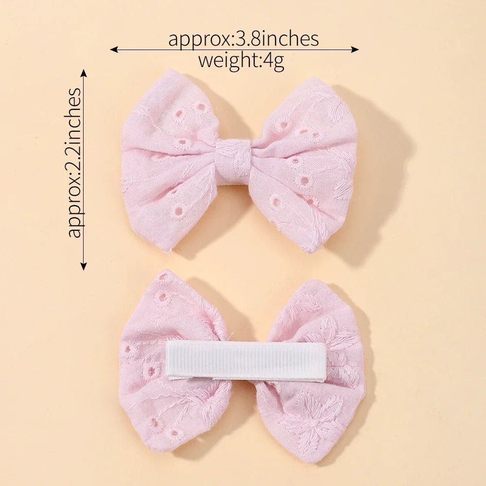 Bow Hair Clips