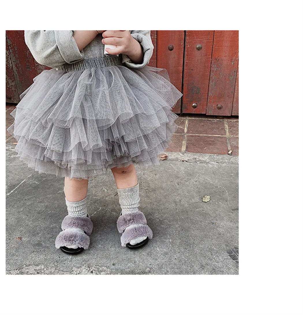 Girls Tutu Tulle Skirt